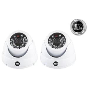 Image of Yale Easy Fit HD720p Dome Camera - Twin Pack