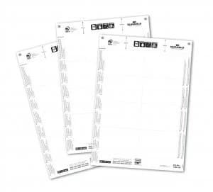Image of Durable Badgemaker 160 Inserts 60x90mm 145602 Pack of 160