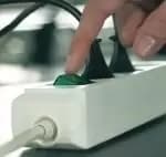 Image of Brennenstuhl Eco-Line + Switch & 1,5 mm² Ø Cable 8 AC outlet(s)...