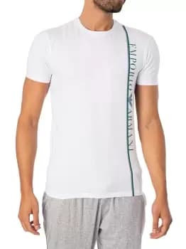 Image of Lounge Organic Side Logo T-Shirt
