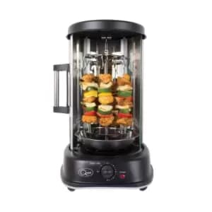 Image of Quest 34020 1500W Kebab Rotisserie Grill - Black