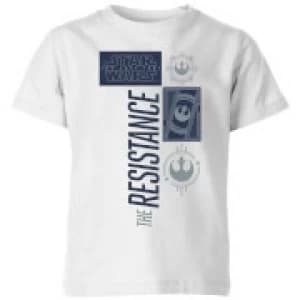 Image of Star Wars The Resistance White Kids T-Shirt - White - 11-12 Years