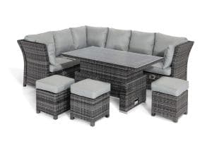 Image of Cambridge Set-Rising Table-Right N16111 - Garden & Outdoor