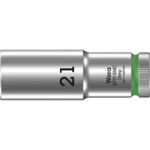Image of Wera 8790 HMC Deep 1/2" Drive Hexagon Socket Metric 1/2" 21mm