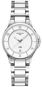 Image of Certina C0392511101700 DS-6 Quartz Movement White Dial Watch