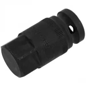 Image of Sealey SMC37 Motorcycle Wheel Nut Socket H24 1/2"Sq Drive