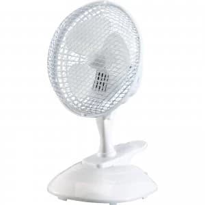 Image of Draper FAN1B Clip On Desk Fan 6"