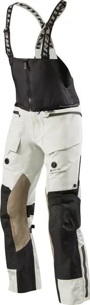 Image of REV'IT! Dominator 3 GTX Silver Black Motorcycle Pants Size L