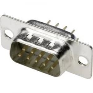 Image of D SUB pin strip 180 Number of pins 15 Soldering ASSMANN WSW