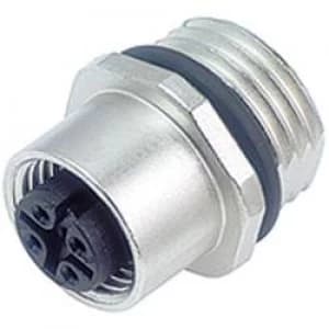 Image of Binder 09 3432 578 04 M12 Sensor Actuator Connector Screw Cap Straight