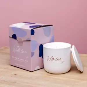 Image of With Love 200g Candle Vetiver & White Tea