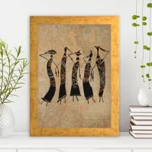 Image of AC21496126738 Multicolor Decorative Framed MDF Painting