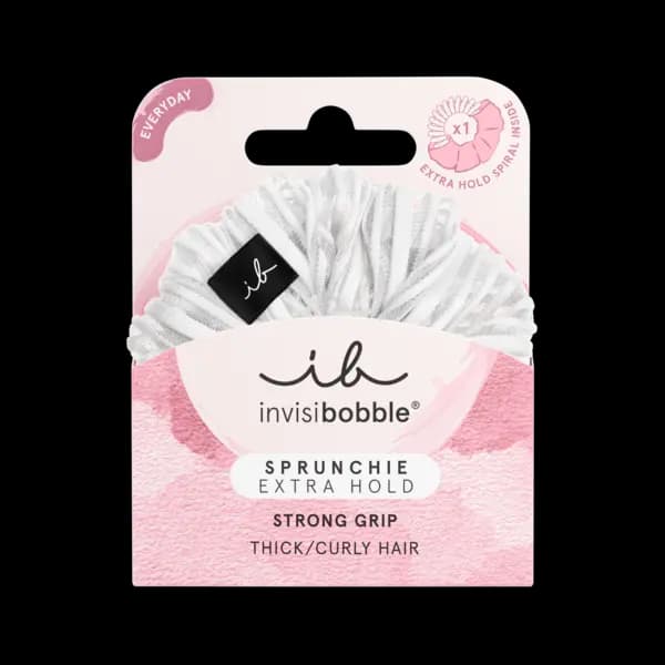 Image of Invisibobble Sprunchie Extra Hold Pure White
