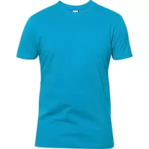 Image of Clique Mens Premium T-Shirt (XL) (Turquoise)