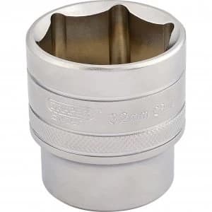 Image of Draper 1/2" Drive Satin Finish Hexagon Socket Metric 1/2" 32mm