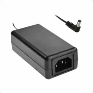 Image of TP1121 12vdc 5A 60W power supply C14 right angle 2.5mm - Tiger Power Supplies