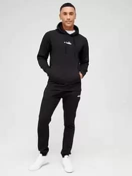 Image of Ellesse Sucre Tracksuit - Black, Size XL, Men