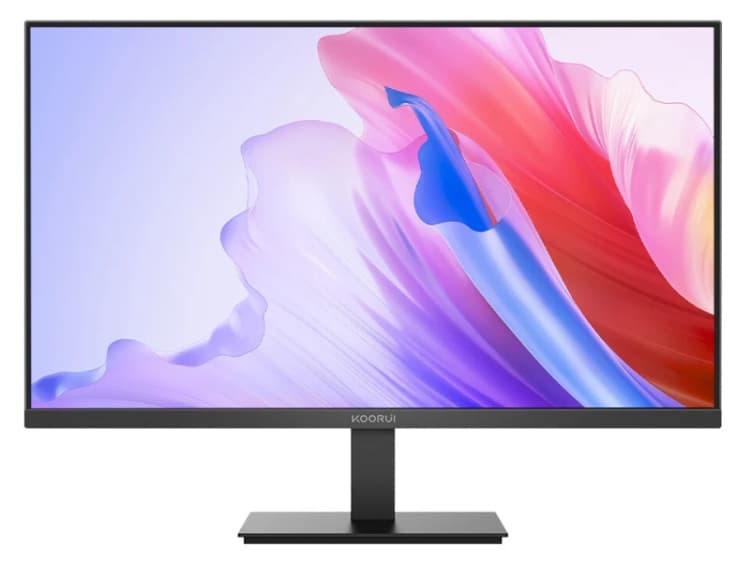 Image of KOORUI E2721F Quad HD 27" IPS LCD Monitor - Black 6940017322358