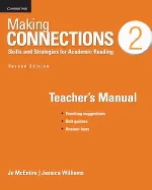 Image of making connections level 2 teachers manual skills and strategies for academ