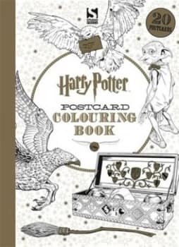 Image of Harry Potter Postcard Colouring Book by Warner Brothers Paperback