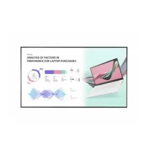 Image of LG 86UH5J-H Signage Display Digital signage flat panel 2.18 m (86") IPS WiFi 500 cd/m 4K Ultra HD Black Web OS 24/7