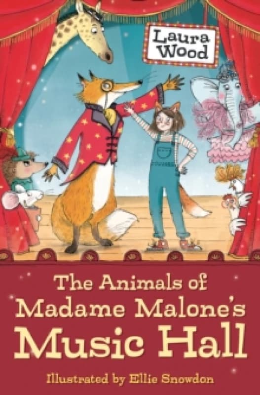 Image of Laura Wood The Animals of Madame Malone's Music Hall Book Multi unisex