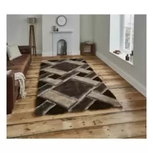 Image of Noble House 9716 Brown Beige 120cm x 170cm Rectangle