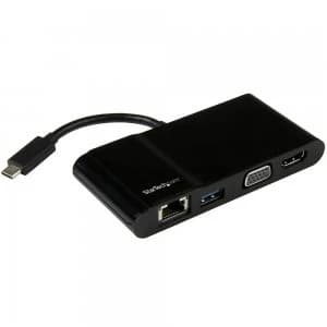 Image of StarTech USB C Multiport Adapter for Laptops 4K HDMIVGA