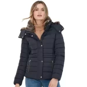 Image of Joules Womens Gosway Warm Padded Water Resistant Coat UK 18- Bust 45', (114cm)