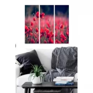 Image of MDF3374193 Multicolor Decorative MDF Painting (3 Pieces)