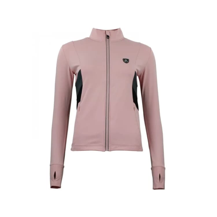 Image of Womens full-zip 1st skin T-Shirt Peak Mountain Rose Female M