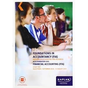 Image of FFA - FINANCIAL ACCOUNTING - STUDY TEXT Paperback / softback 2018
