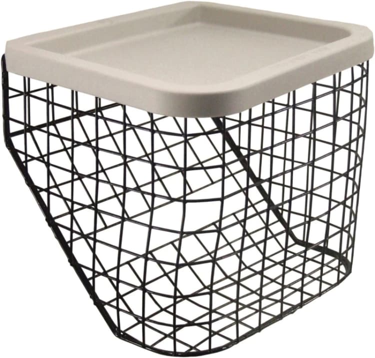Image of Aidapt Three Wheeled Walker Basket And Tray Black