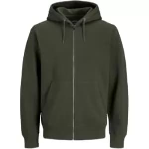 Image of Jack and Jones Zip Hoodie - Green