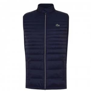 Image of Lacoste Logo Gilet - Navy