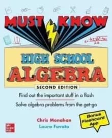 Image of Must Know High School Algebra, Second Edition