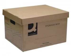 Image of Q Connect Economy Storage Box - 10 Pack