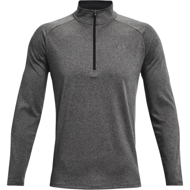 Image of Under Armour Tech ? Zip Long Sleeve - Carbon Heather - S