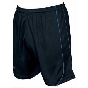 Image of Precision Mestalla Shorts 22-24 Black/Azure