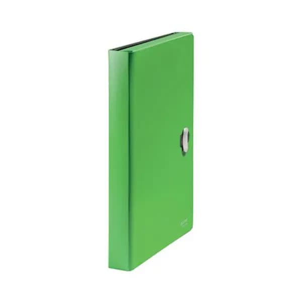 Image of Leitz Recycle Expanding Concertina Project File A4 PP Green (Pack of 5) 46240055
