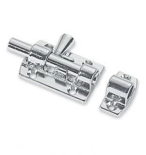 Image of Marine Barrel Bolts in Brass or Chromium plated