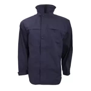 Image of Result Mens Mid-Weight Multi-Function Waterproof Windproof Jacket (M) (Navy/Sand)
