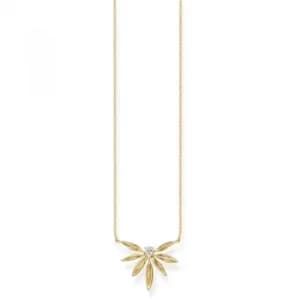 Image of THOMAS SABO Magic Garden Gold Leaf Necklace