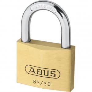 Image of Abus 85 Series Classic Brass Padlock Keyed Alike 50mm Standard 2747
