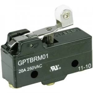 Image of Cherry Switches Microswitch GPTBRM01 250 V AC 20 A 1 x OnOn momentary