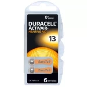 Image of Duracell Activair Size 10 Hearing Aid Batteries (6 Pack)