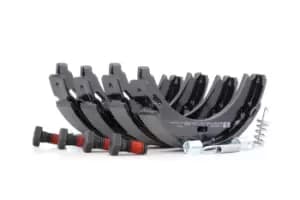 Image of ZIMMERMANN Handbrake Shoes MERCEDES-BENZ,PORSCHE,CHRYSLER 10990.128.0 1244200220,1244200320,1244200520 1244200720,2014200820,2014200920,2034200120