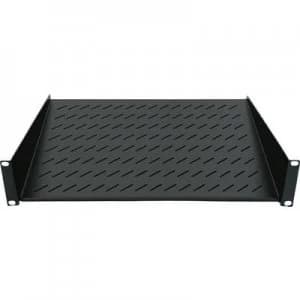 Image of Intellinet 712491 19" Server rack cabinet shelf 1 U Fixed Suitable for (cabinet depths): > 450 mm Black