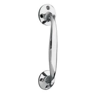 Image of Jedo Polished Chrome Brass Bow Handle
