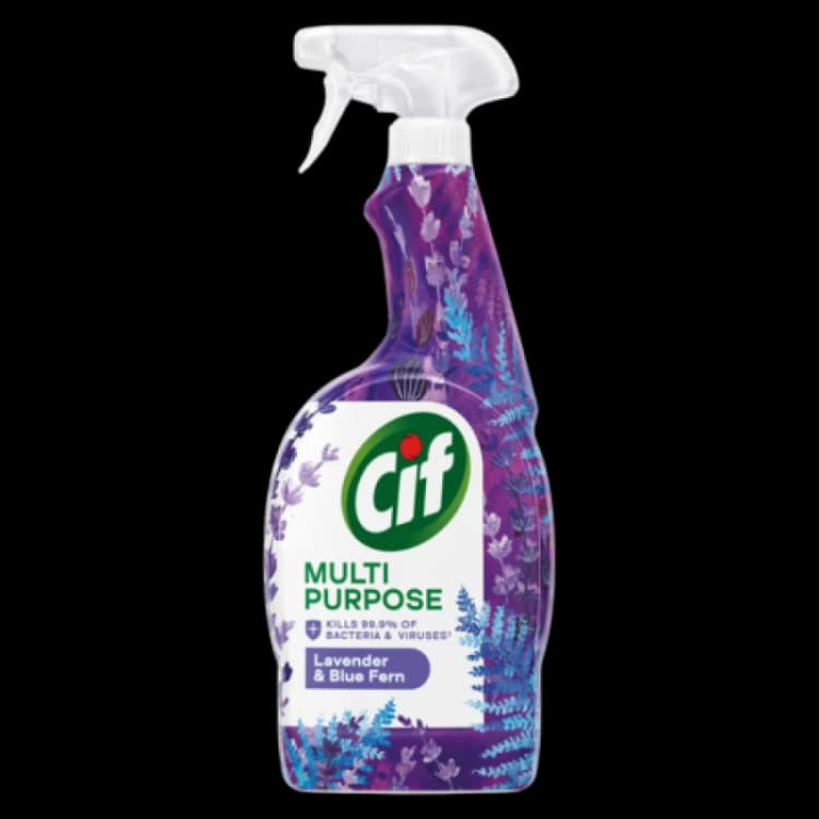 Image of Cif Multi Purpose Lavender & Blue Fern Spray - 750ml 500042
